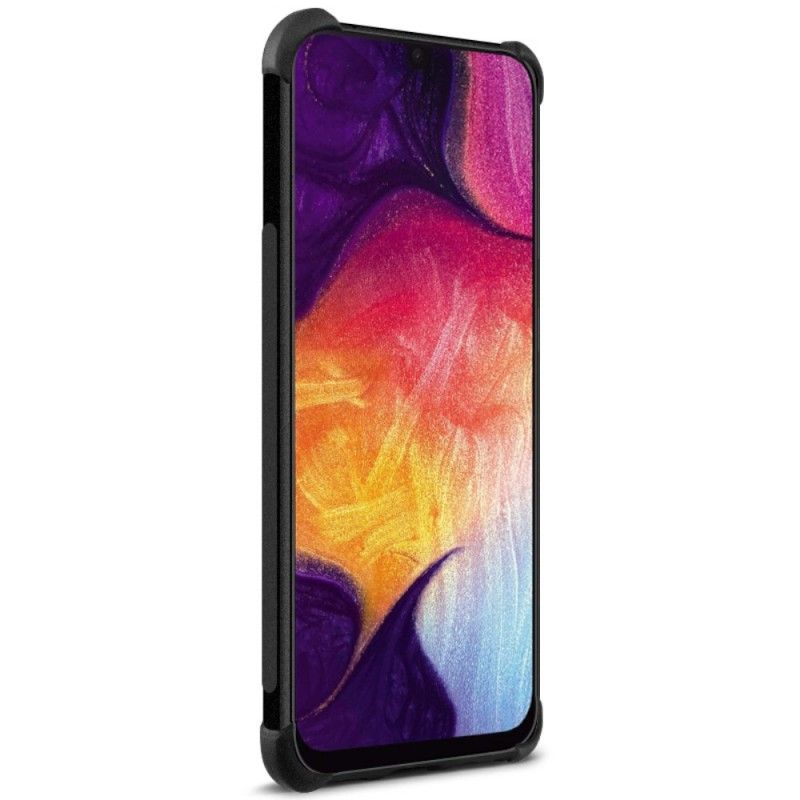 Kuori Samsung Galaxy A70 Läpinäkyvä Musta Imak Iho Tuntuu