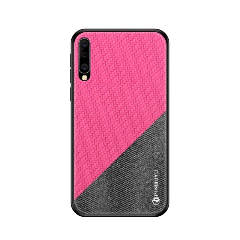 Kuori Samsung Galaxy A70 Magenta Musta Pinwuyo Kunniasarja