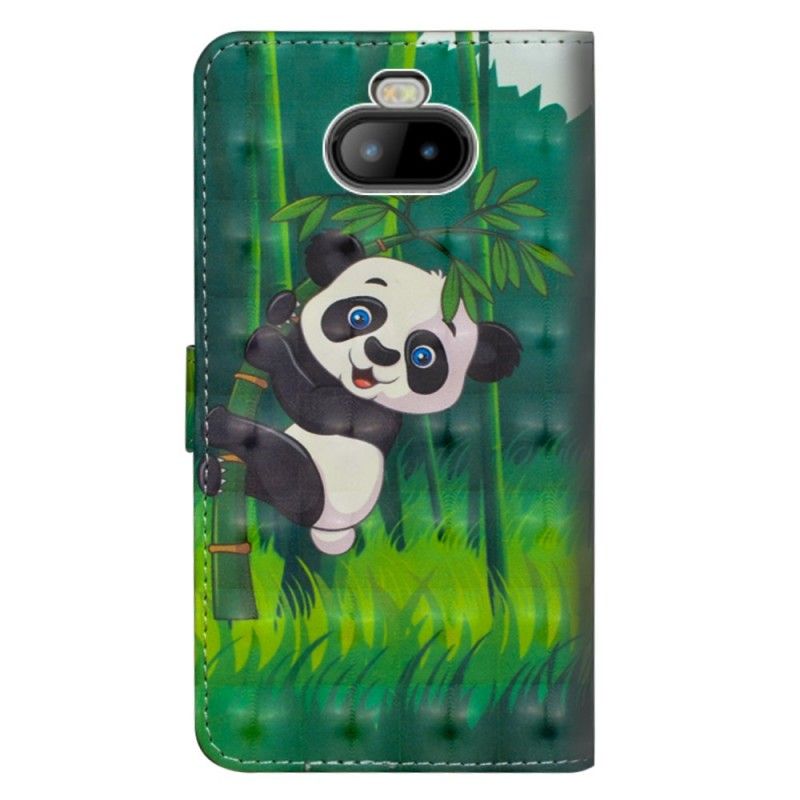 Kotelot Sony Xperia 10 Plus Panda Ja Bambu