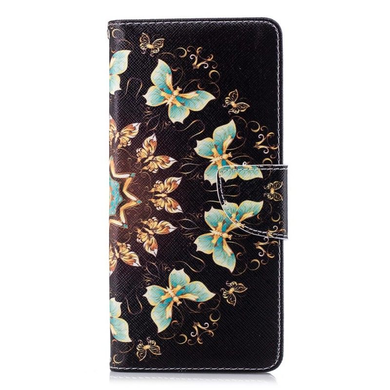 Flip Case Samsung Galaxy Note 9 Perhonen Mandala