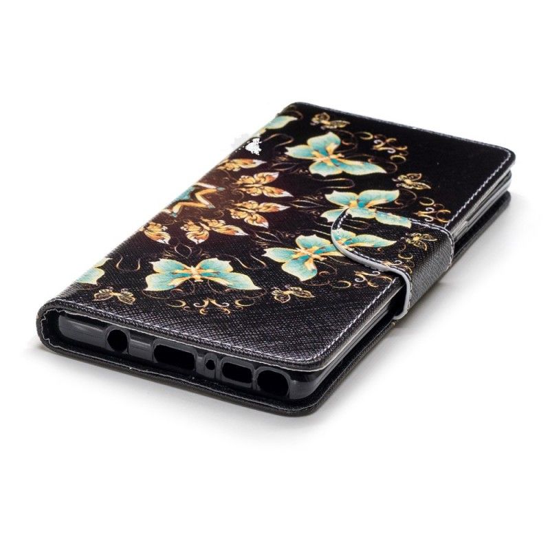 Flip Case Samsung Galaxy Note 9 Perhonen Mandala