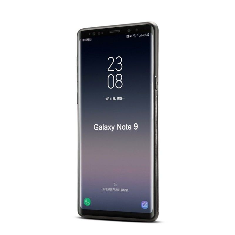 Kuori Samsung Galaxy Note 9 Punainen Musta Erittäin Tukikorttikotelo