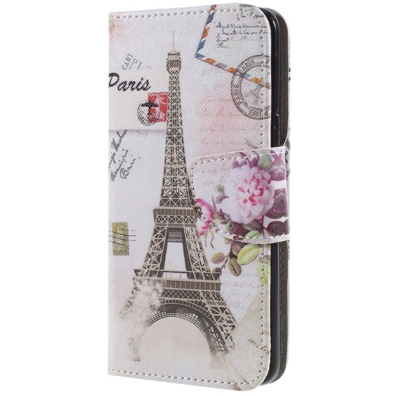 Flip Case Samsung Galaxy S9 Retro Eiffel-Torni