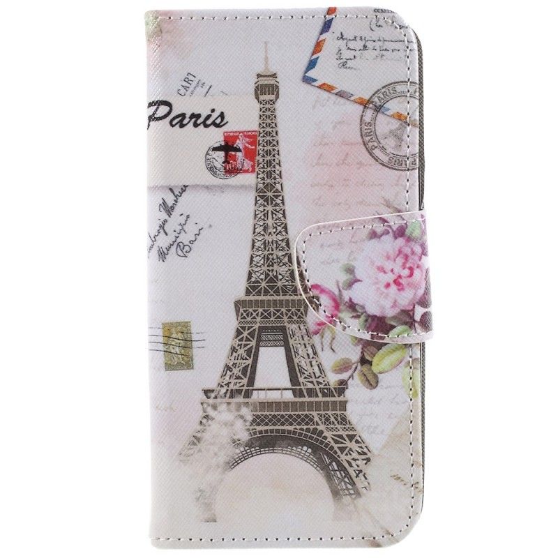 Flip Case Samsung Galaxy S9 Retro Eiffel-Torni