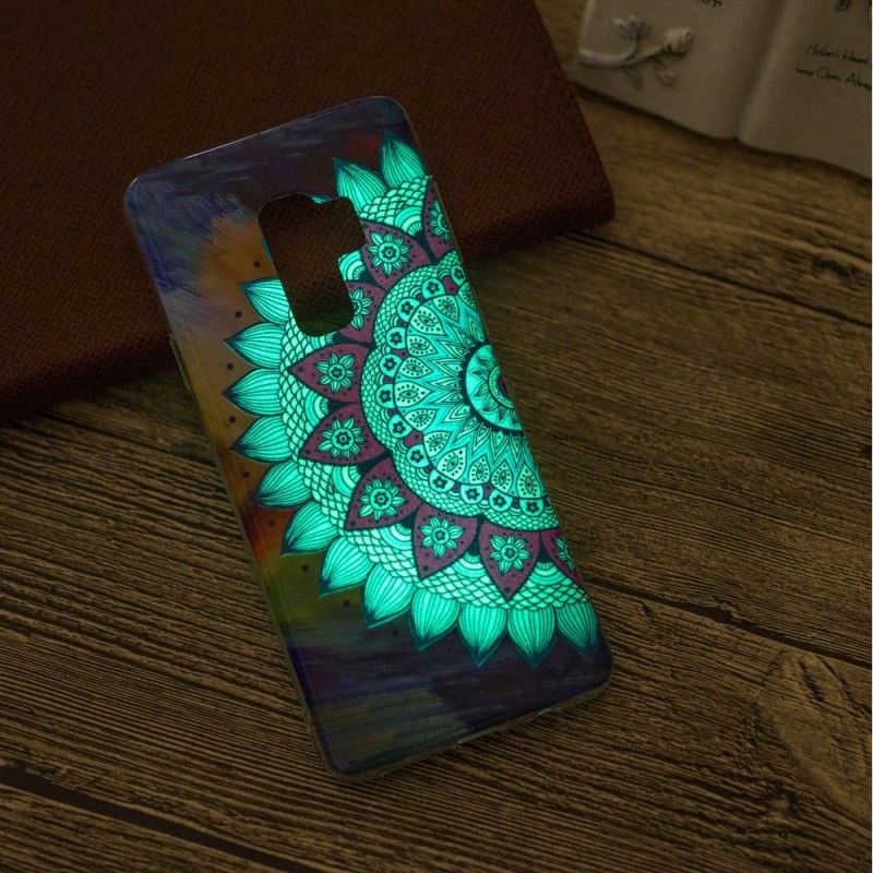 Kuori Samsung Galaxy S9 Fluoresoiva Värillinen Mandala