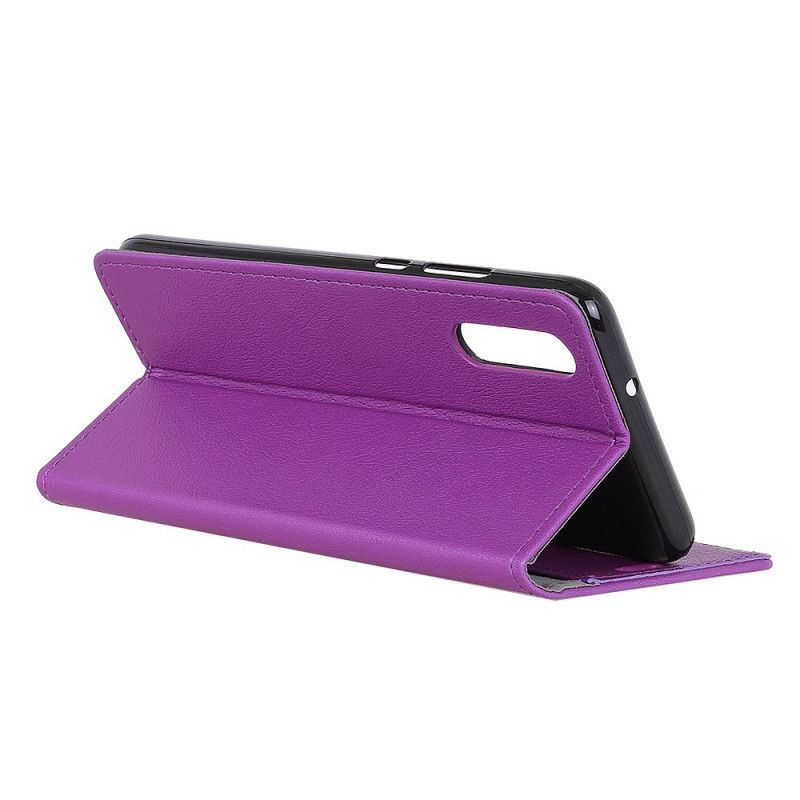 Flip Case Oppo Find X2 Pro Violetti Klassiset Värit