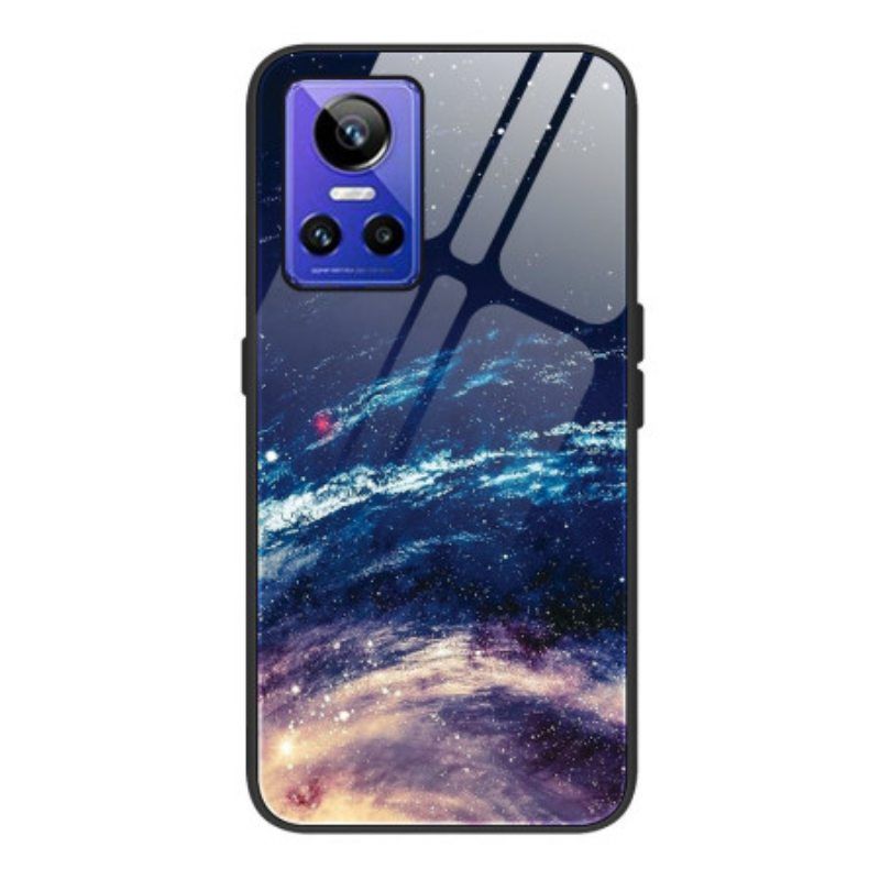 Case Realme GT Neo 3 Pimeä Galaxy