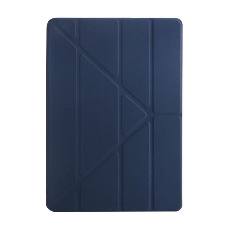 Älykäs Kotelo iPad 10.2" (2019) (2020) Punainen Musta Tekonahkainen Origami