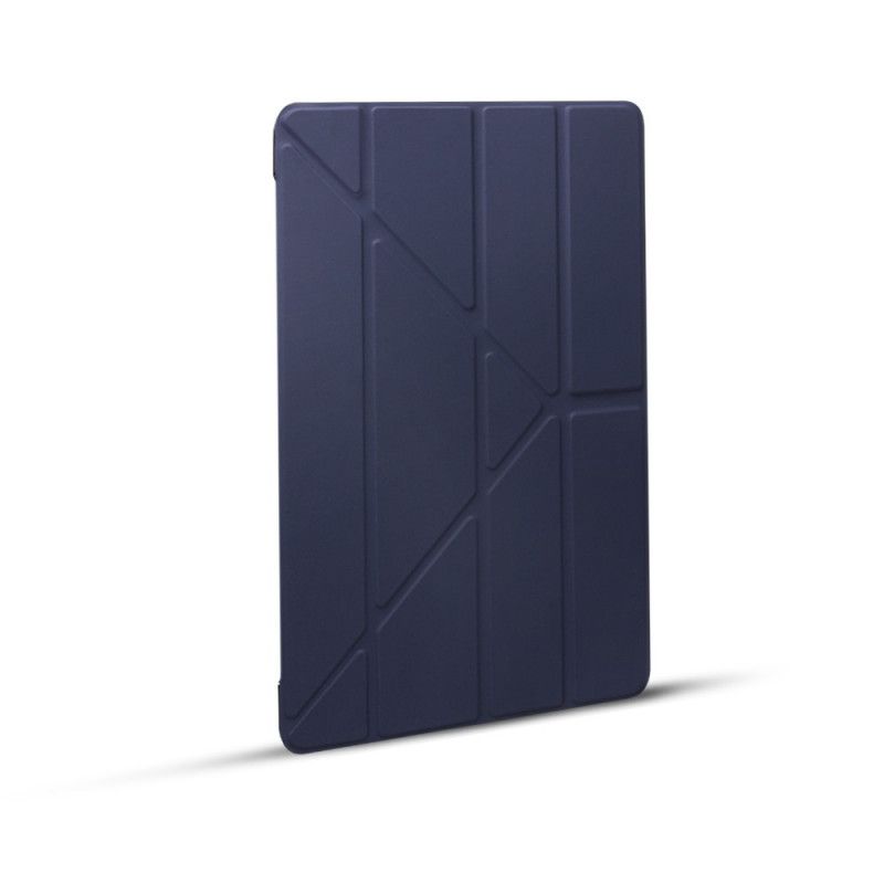 Älykäs Kotelo iPad 10.2" (2019) (2020) Punainen Musta Tekonahkainen Origami