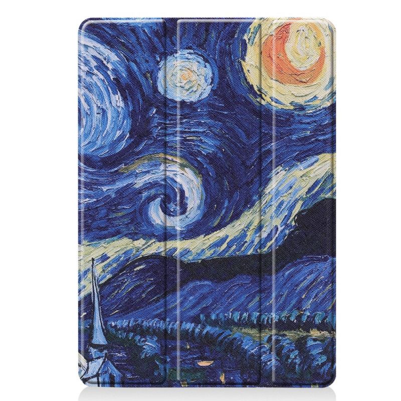 Älykäs Kotelo iPad 10.2" (2019) (2020) Tekonahkaa Van Gogh