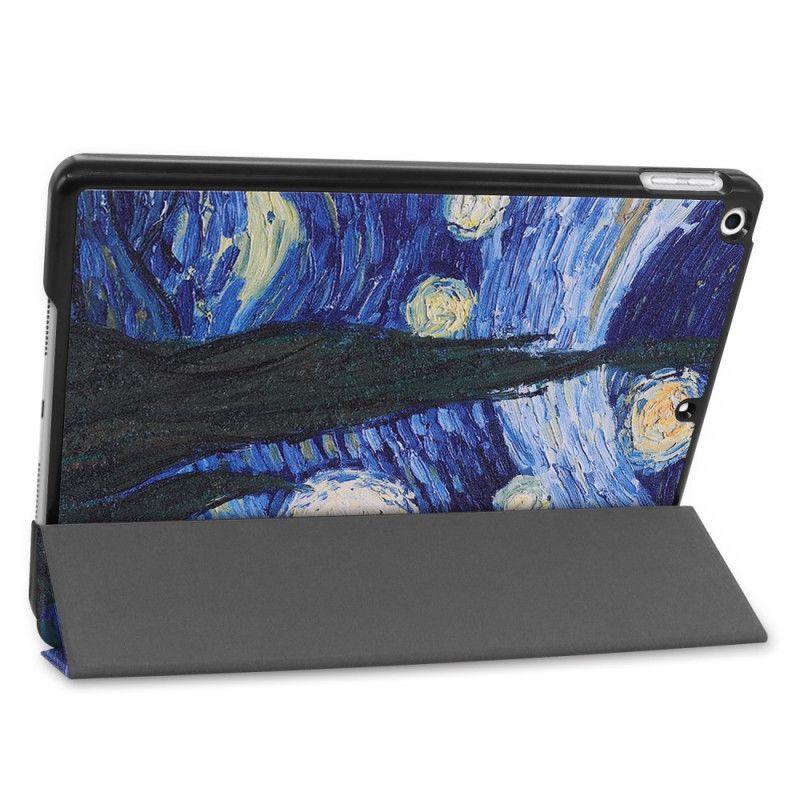 Älykäs Kotelo iPad 10.2" (2019) (2020) Tekonahkaa Van Gogh