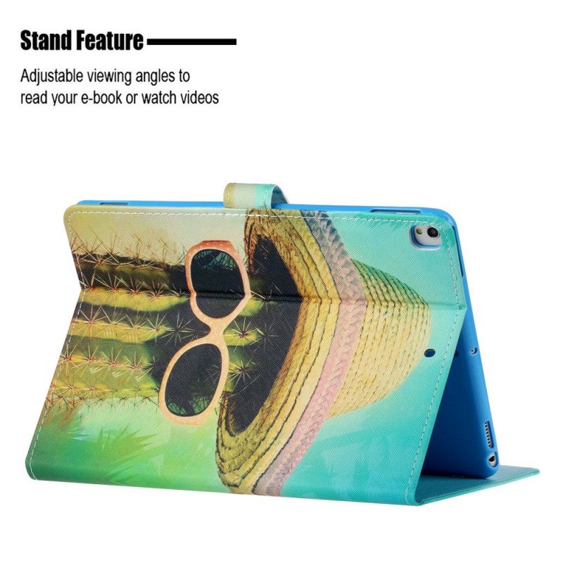 Flip Case iPad 10.2" (2019) (2020) Rentoudu Kaktus