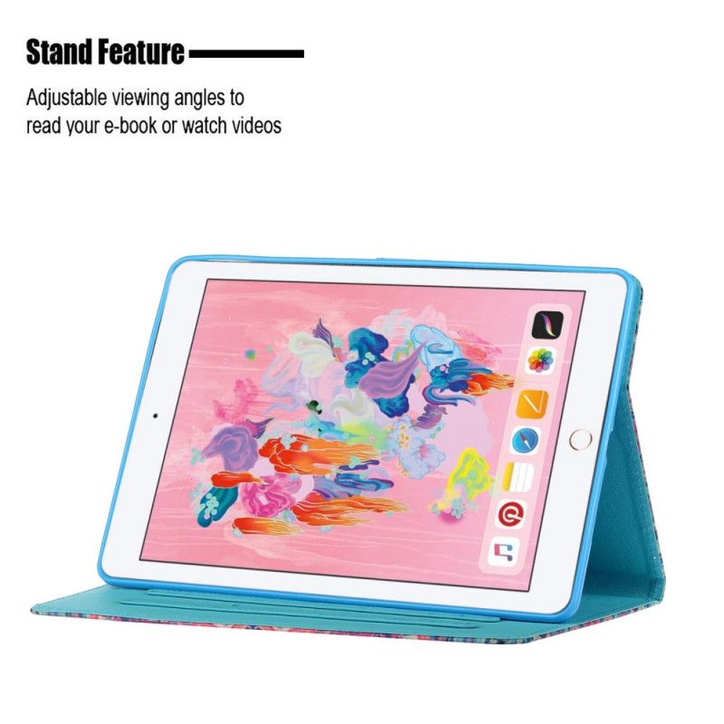 Flip Case iPad 10.2" (2019) (2020) Rentoudu Kaktus