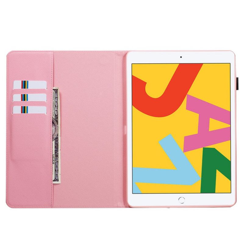 Kotelot iPad 10.2" (2019) (2020) Punaiset Oksat