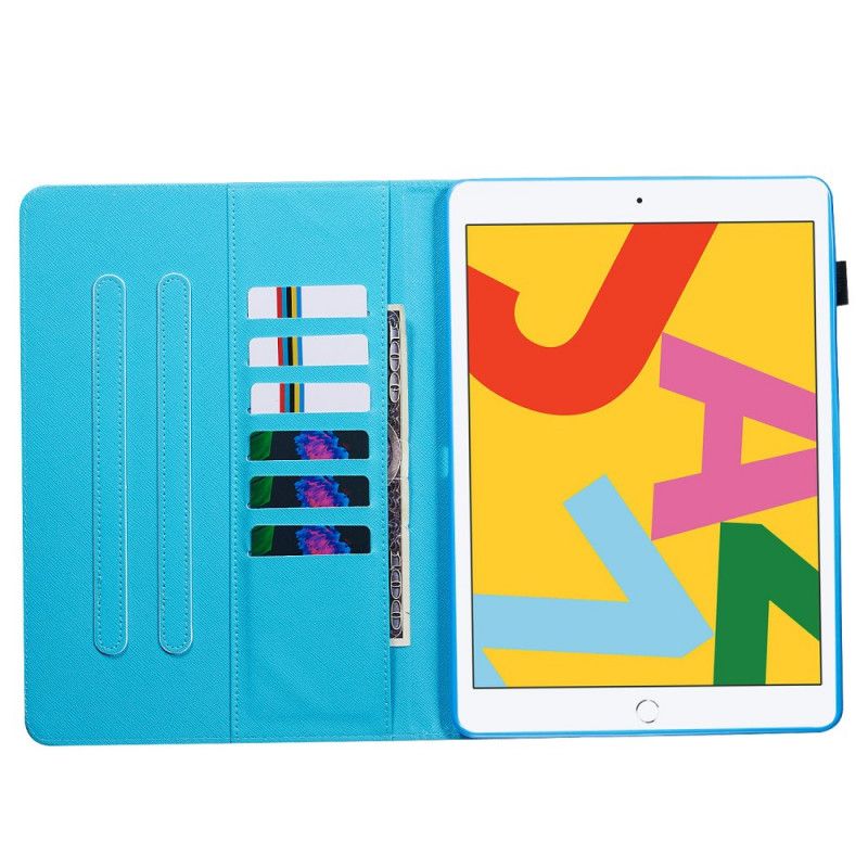 Kotelot iPad 10.2" (2019) (2020) Retro Eiffel-Torni