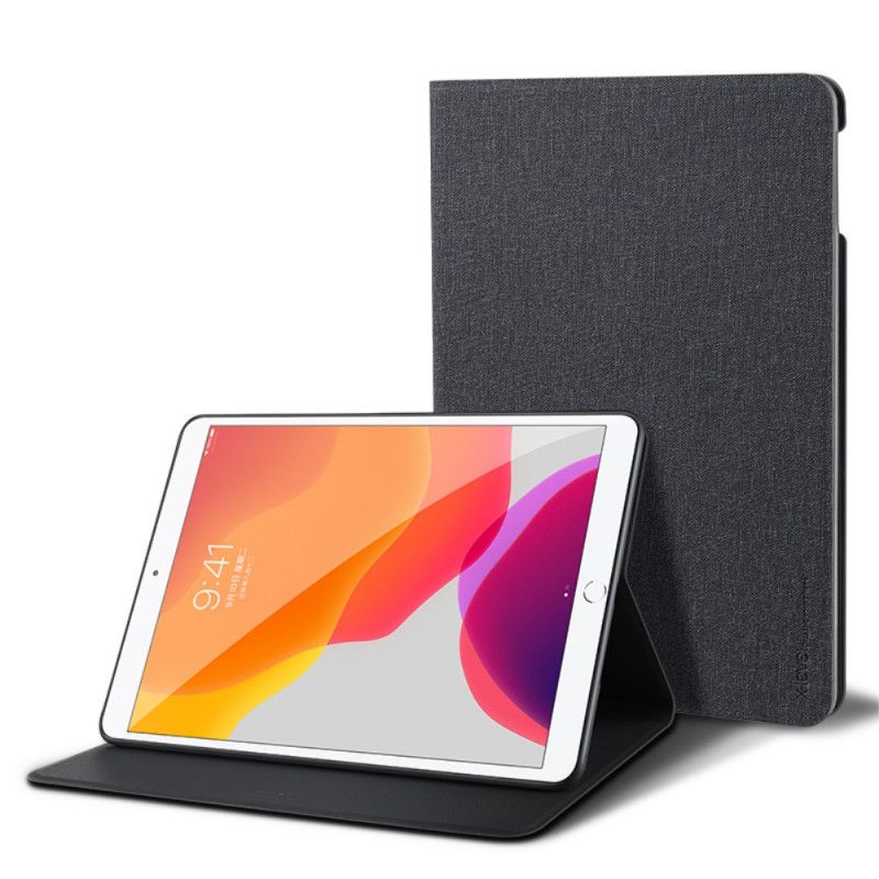 Kuoret iPad 10.2" (2019) (2020) Harmaa Musta X-Tason Kangas