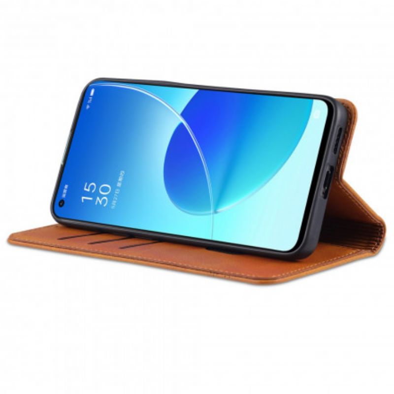 Flip Kotelot Oppo Reno 6 5g Azns Leather Style