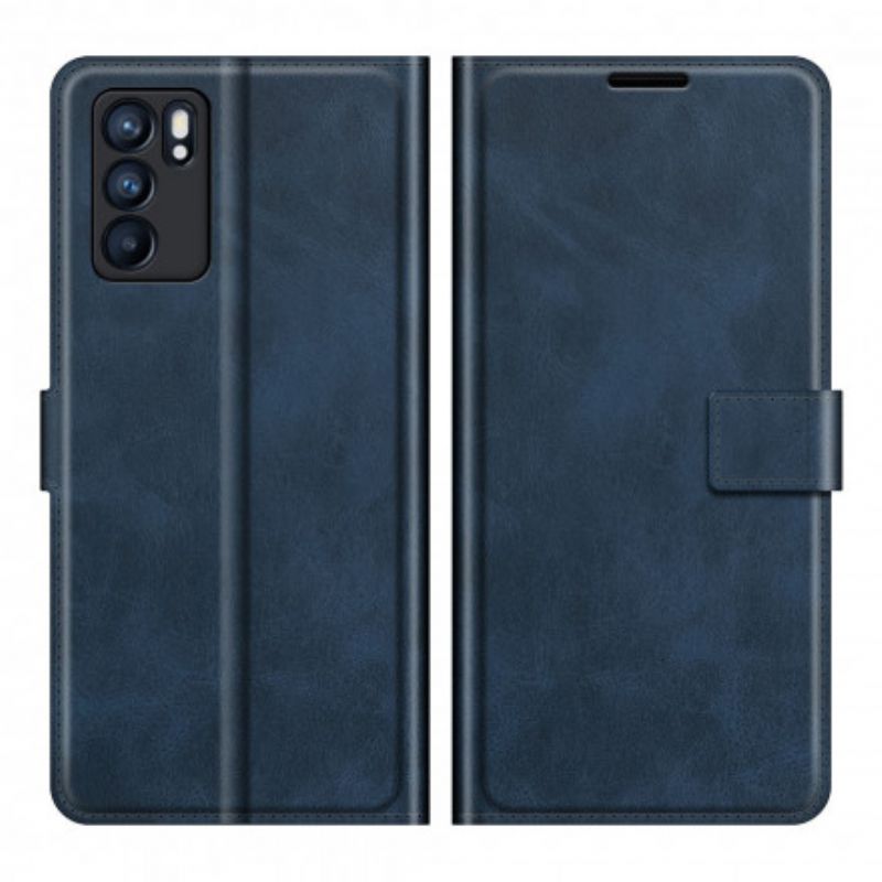 Flip Kotelot Oppo Reno 6 5g Slim Extreme Leather Effect Suojakuori