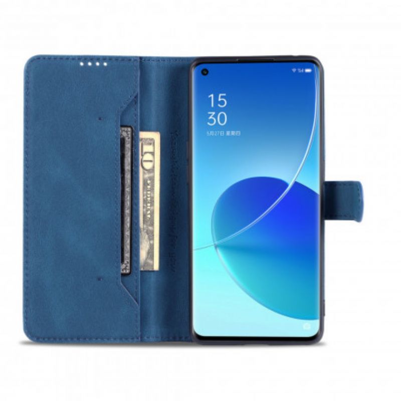 Kotelot Oppo Reno 6 5g Azns Leather Effect Couture