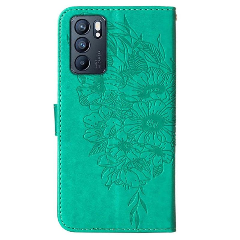 Kotelot Oppo Reno 6 5g Puhelinkuoret Butterfly Design