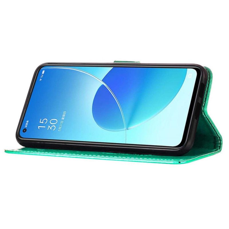 Kotelot Oppo Reno 6 5g Puhelinkuoret Butterfly Design