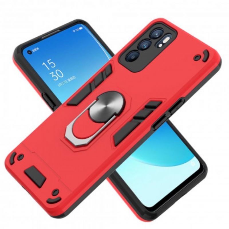 Kuori Case Oppo Reno 6 5g Puhelinkuoret Irrotettava Sormusteline