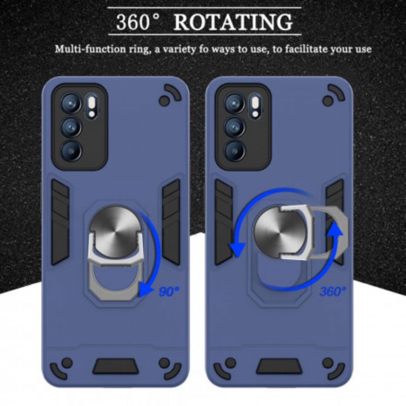 Kuori Case Oppo Reno 6 5g Puhelinkuoret Irrotettava Sormusteline