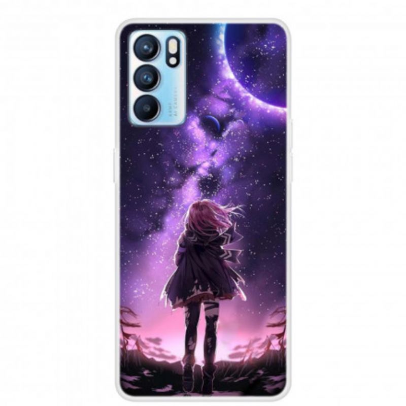 Kuori Oppo Reno 6 5g Magic Full Moon