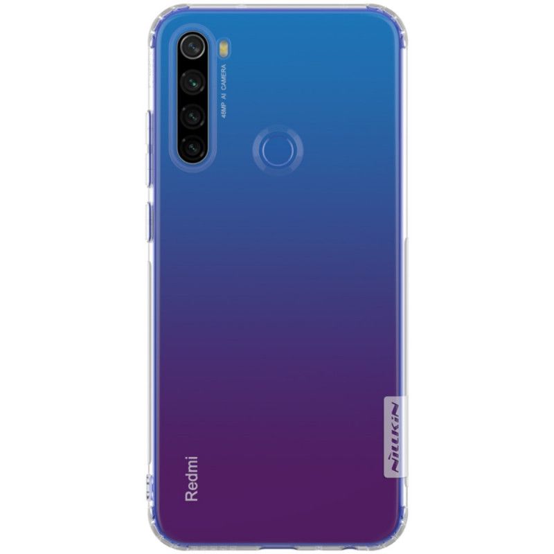 Case Kuoret Xiaomi Redmi Note 8T Harmaa Puhelinkuoret Läpinäkyvä Nillkin