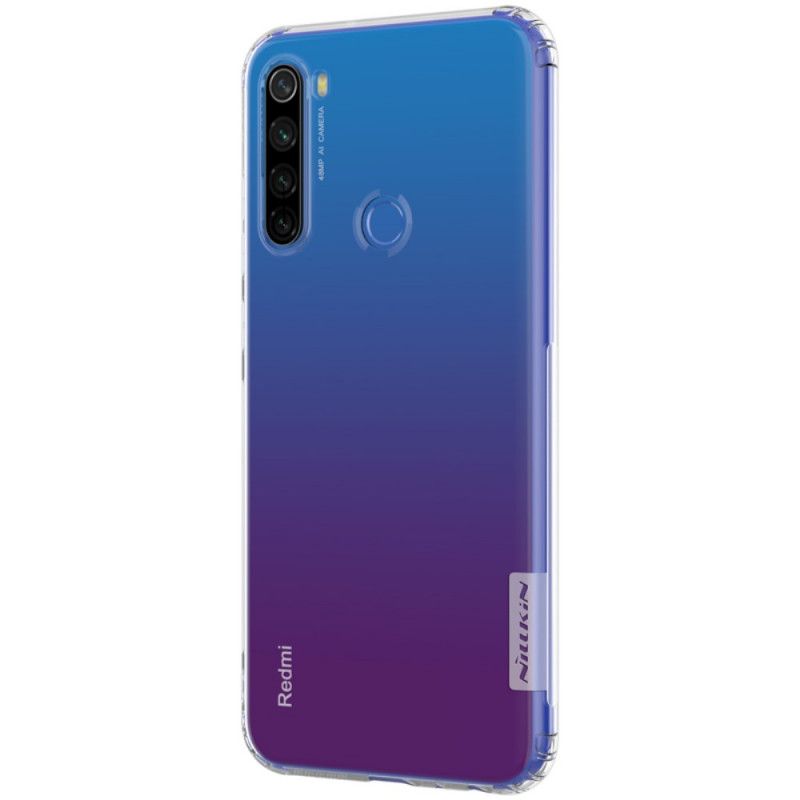 Case Kuoret Xiaomi Redmi Note 8T Harmaa Puhelinkuoret Läpinäkyvä Nillkin