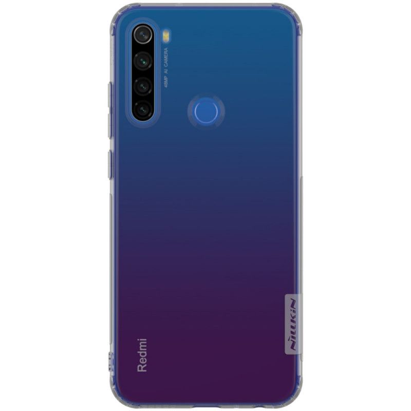 Case Kuoret Xiaomi Redmi Note 8T Harmaa Puhelinkuoret Läpinäkyvä Nillkin