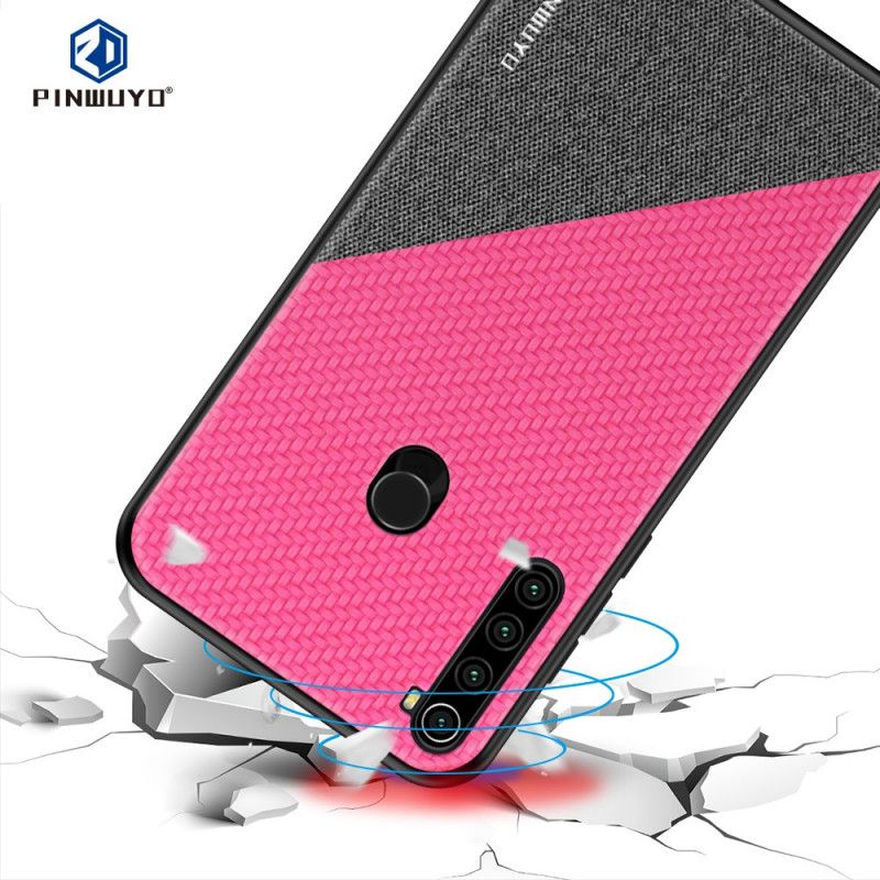 Case Kuoret Xiaomi Redmi Note 8T Magenta Musta Puhelinkuoret Pinwuyo Kunniasarja