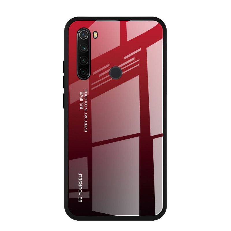 Case Kuoret Xiaomi Redmi Note 8T Magenta Punainen Puhelinkuoret Galvanoitu Väri