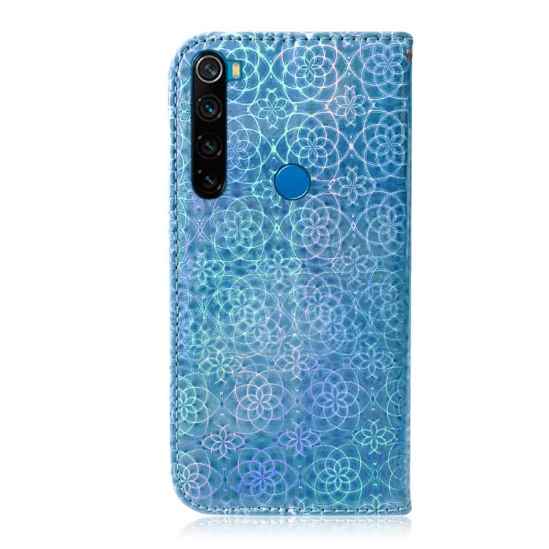 Flip Case Xiaomi Redmi Note 8T Harmaa Musta Puhdas Väri