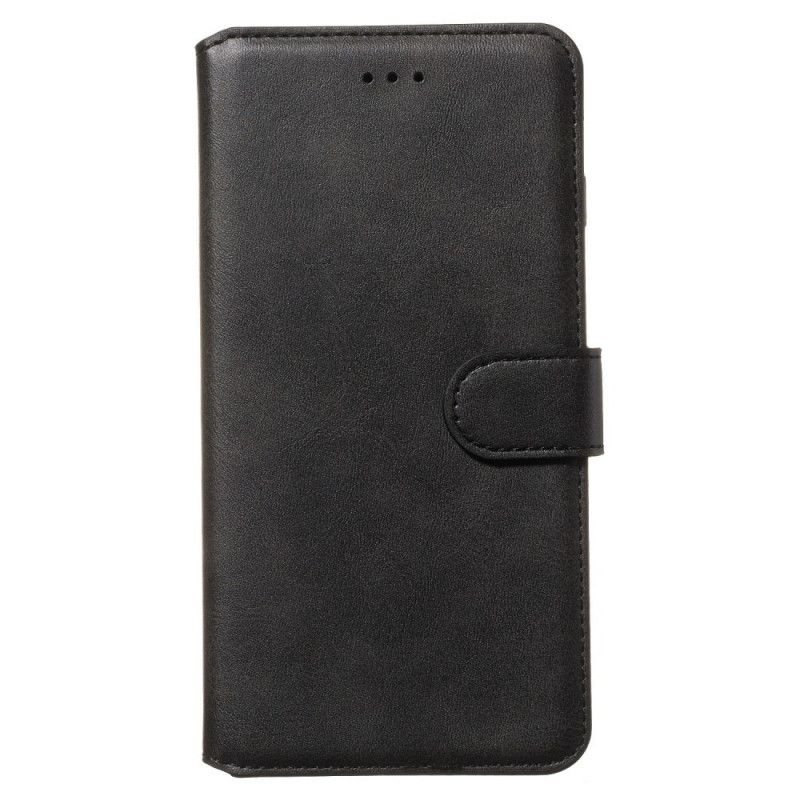 Flip Case Xiaomi Redmi Note 8T Punainen Musta Yksivärinen Sarja