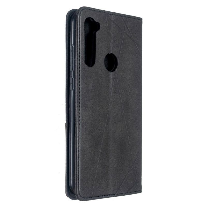 Flip Kotelot Xiaomi Redmi Note 8T Harmaa Musta Taiteilijan Tyyli