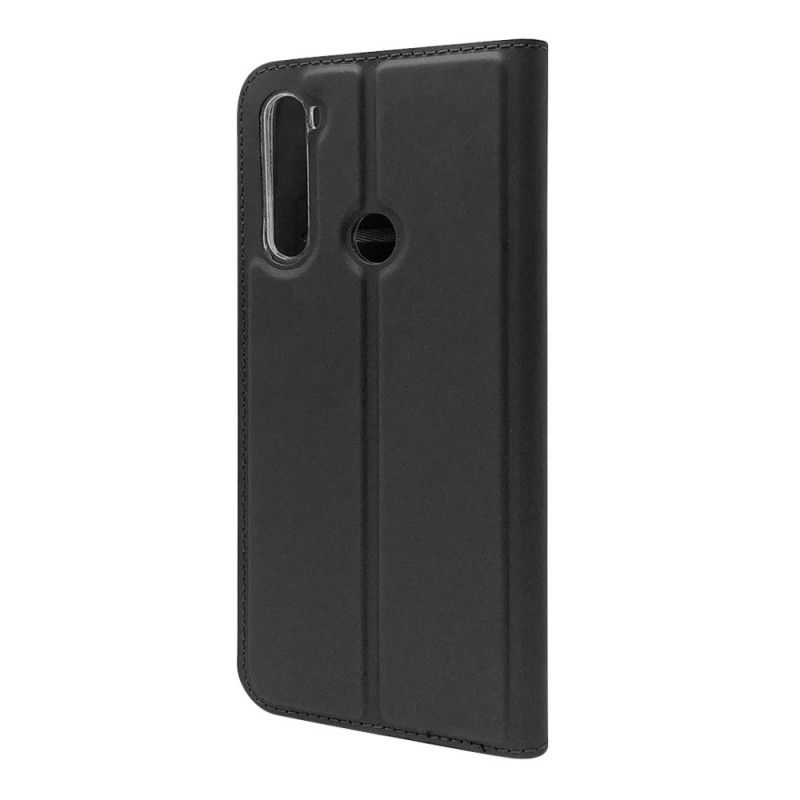 Flip Kotelot Xiaomi Redmi Note 8T Tummansininen Musta Puhelinkuoret Magneettilukko