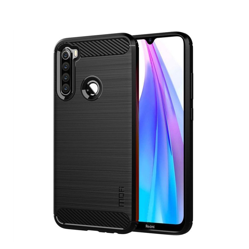 Kuori Xiaomi Redmi Note 8T Harmaa Musta Mofi Harjattu Hiilikuitu