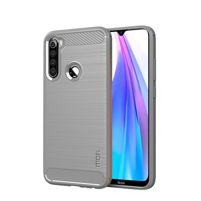 Kuori Xiaomi Redmi Note 8T Harmaa Musta Mofi Harjattu Hiilikuitu