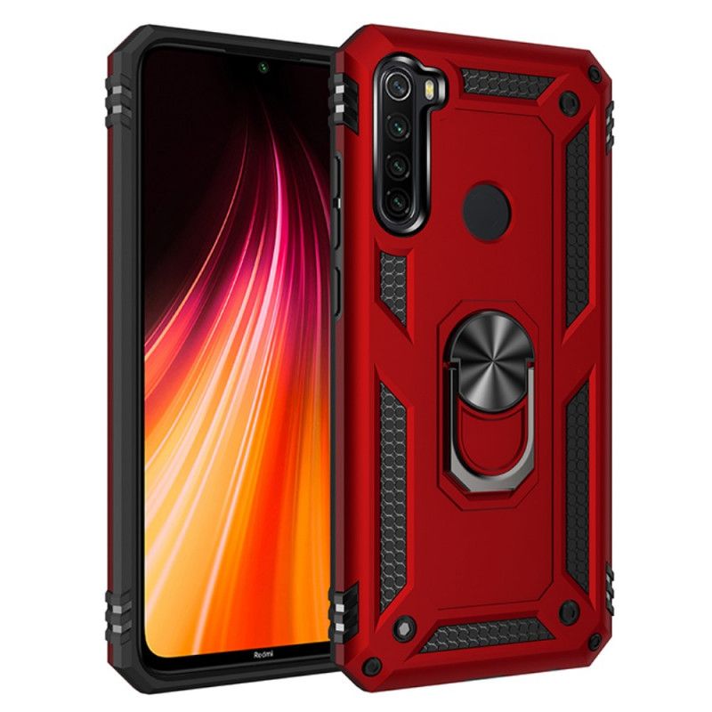 Kuori Xiaomi Redmi Note 8T Punainen Musta Premium-Rengas