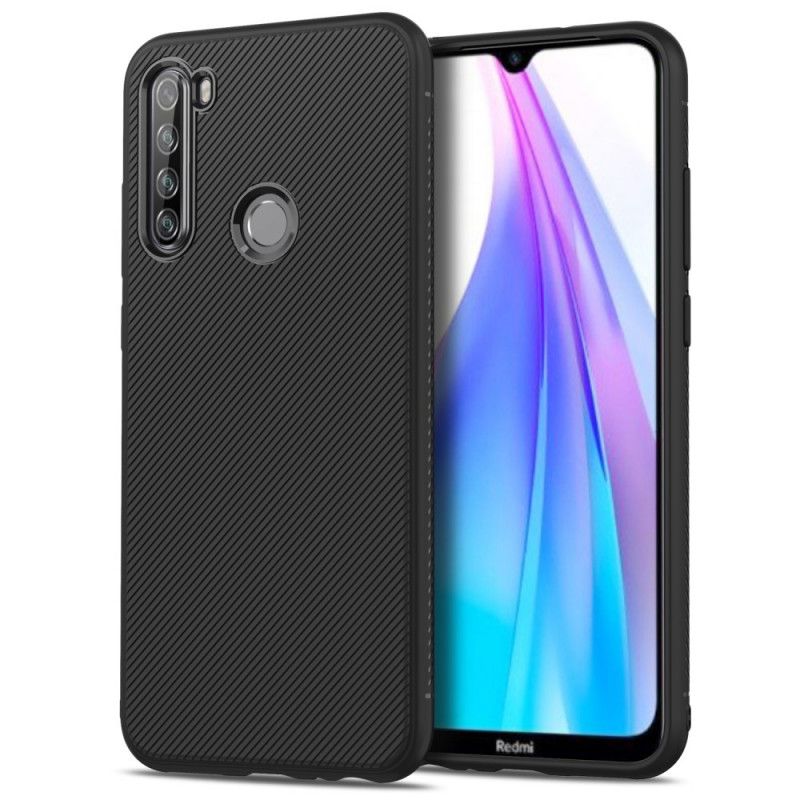 Kuori Xiaomi Redmi Note 8T Tummansininen Musta Jazz-Sarja Twill