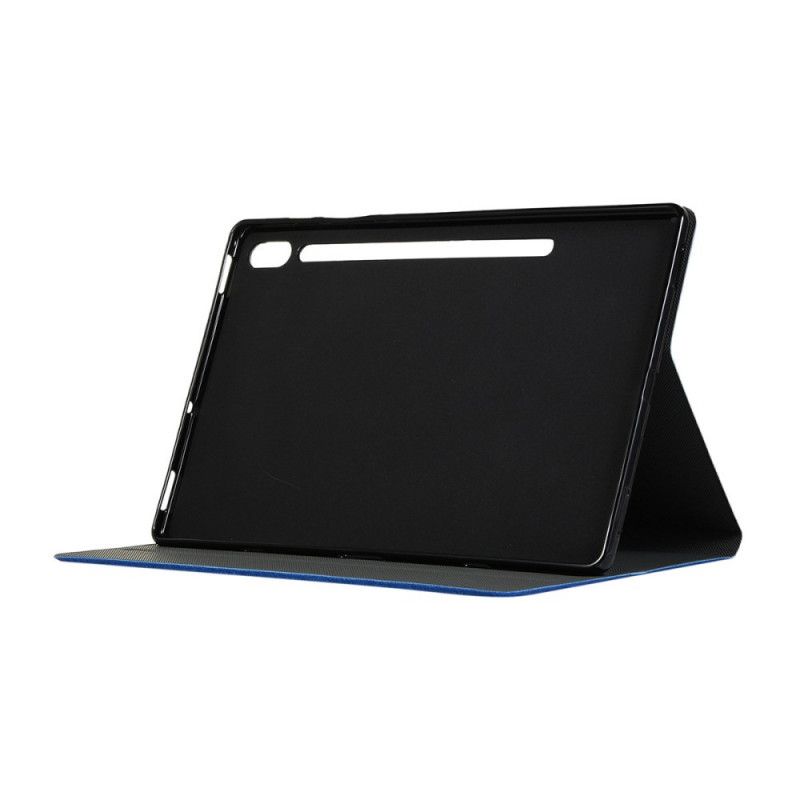 Case Samsung Galaxy Tab S7 Harmaa Musta Puhelinkuoret Kangas