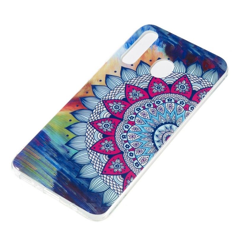 Case Kuoret Samsung Galaxy A50 Puhelinkuoret Fluoresoiva Värillinen Mandala