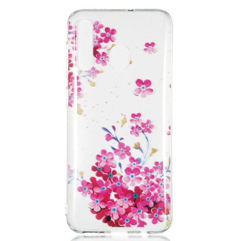 Case Kuoret Samsung Galaxy A50 Puhelinkuoret Pieni Vaaleanpunainen Puutarha