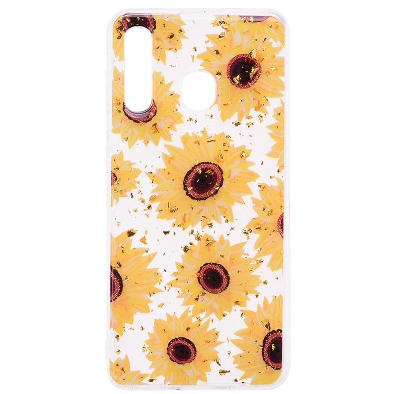 Case Kuoret Samsung Galaxy A50 Puhelinkuoret Useita Auringonkukkia