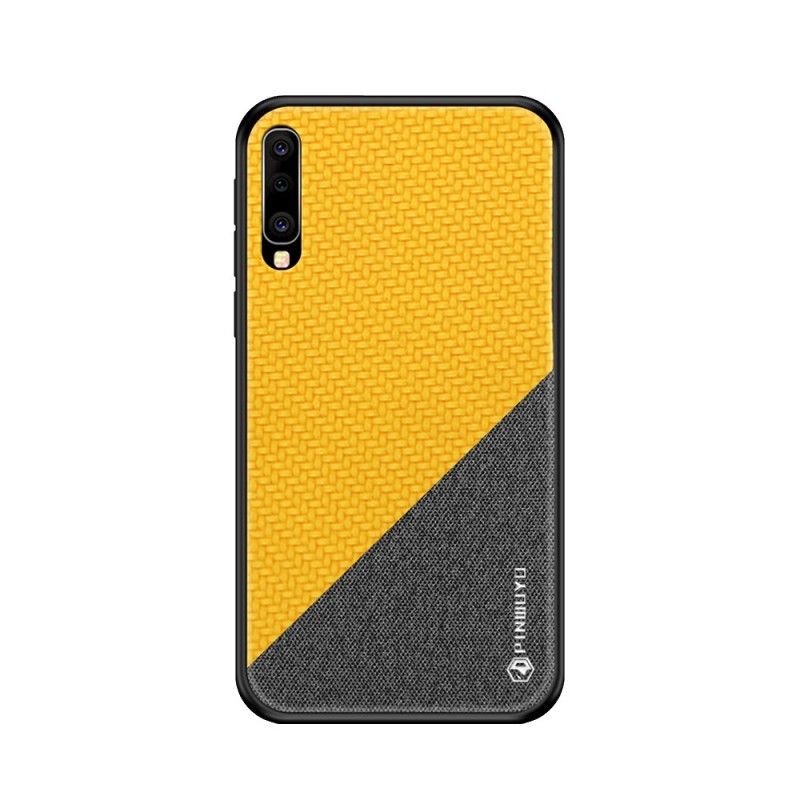 Case Kuoret Samsung Galaxy A50 Tummansininen Keltainen Puhelinkuoret Pinwuyo Kunniasarja