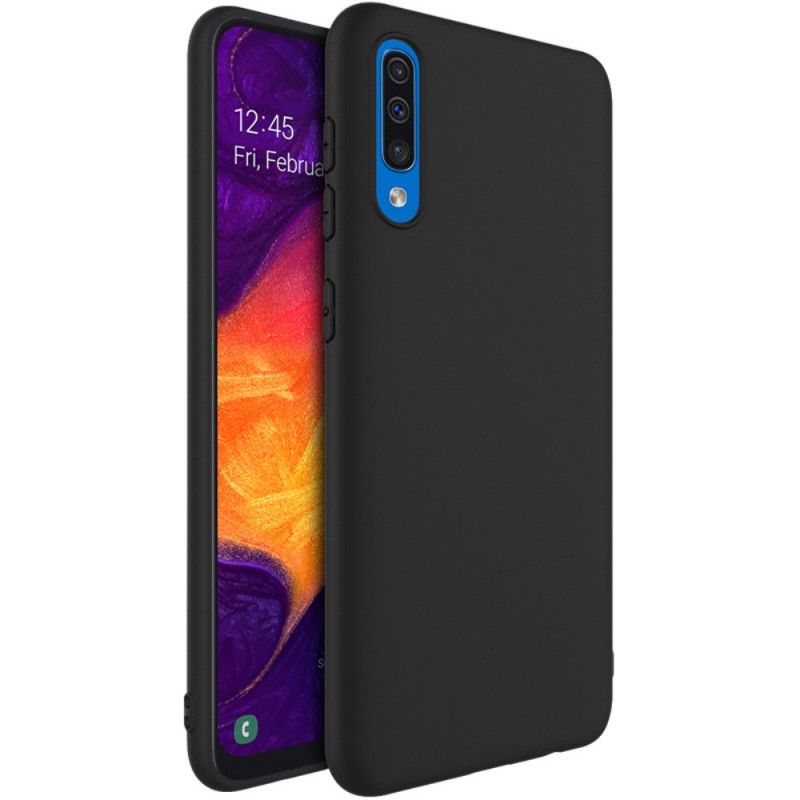 Case Kuoret Samsung Galaxy A50 Tummansininen Musta Puhelinkuoret Himmeä Imak Uc -Sarja