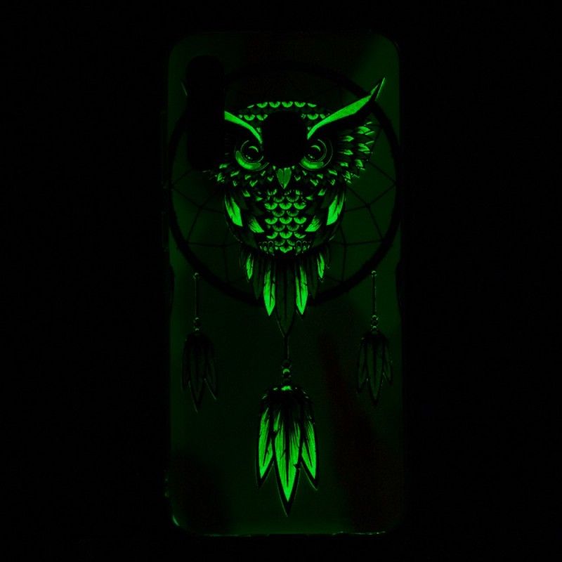 Kuori Samsung Galaxy A50 Fluoresoiva Pöllö Unen Sieppari Suojakuori