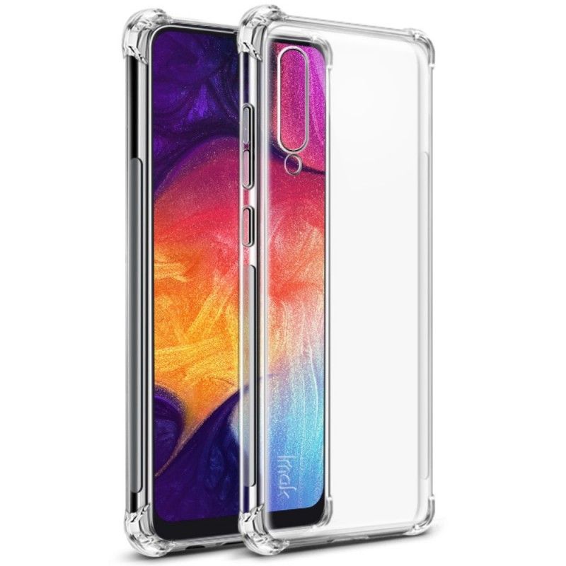 Kuori Samsung Galaxy A50 Läpinäkyvä Imak Iho Tuntuu