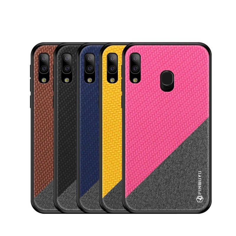 Case Kuoret Samsung Galaxy A20e Magenta Musta Puhelinkuoret Pinwuyo Kunniasarja